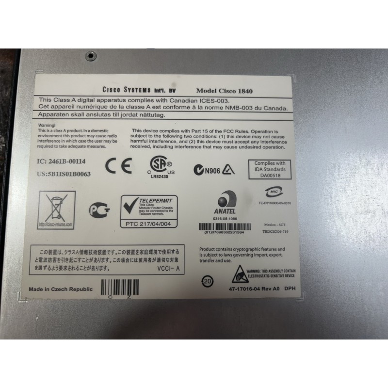 Router Cisco 1841