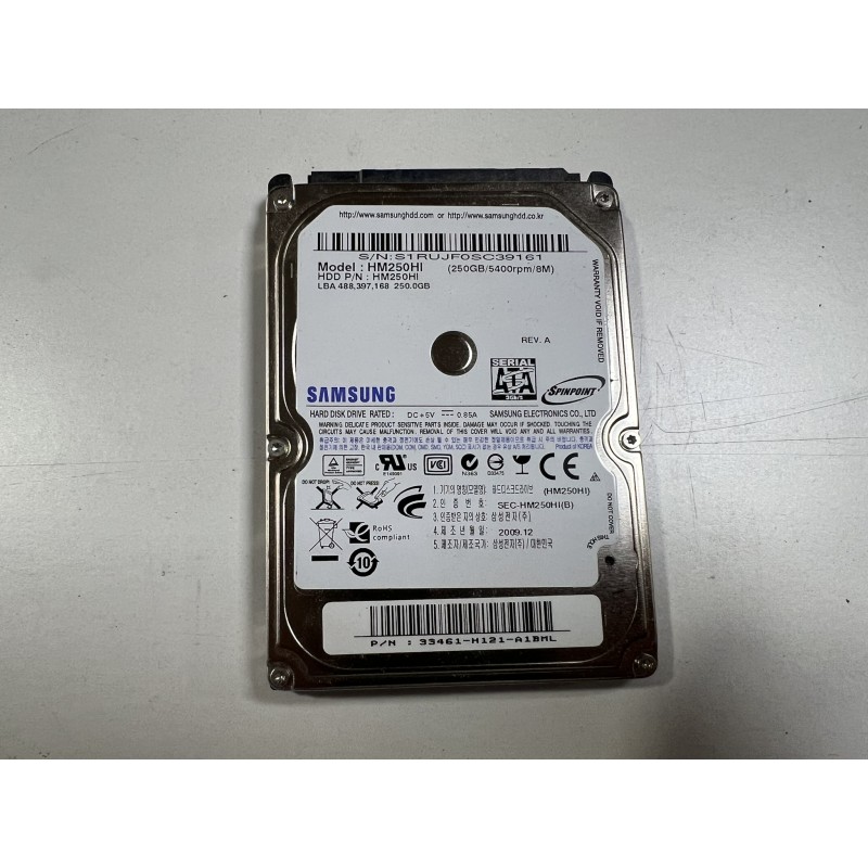 Disco Duro Samsung 250 Gb Sata HM250HI