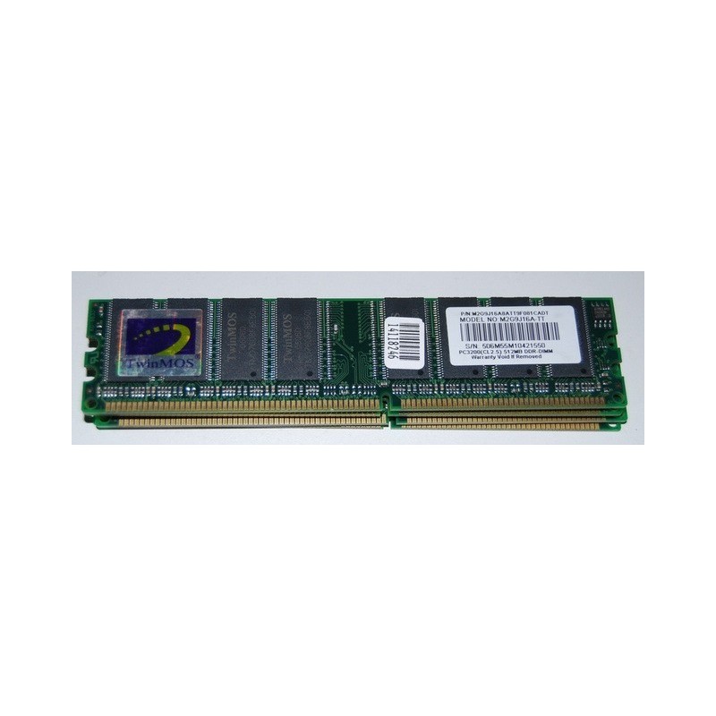 Memoria DDR 512 Mb PC3200