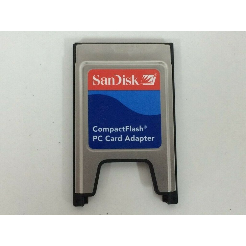 Adaptador pcmcia a compaq flash SanDisk