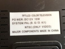 Tft Lcd Color Television