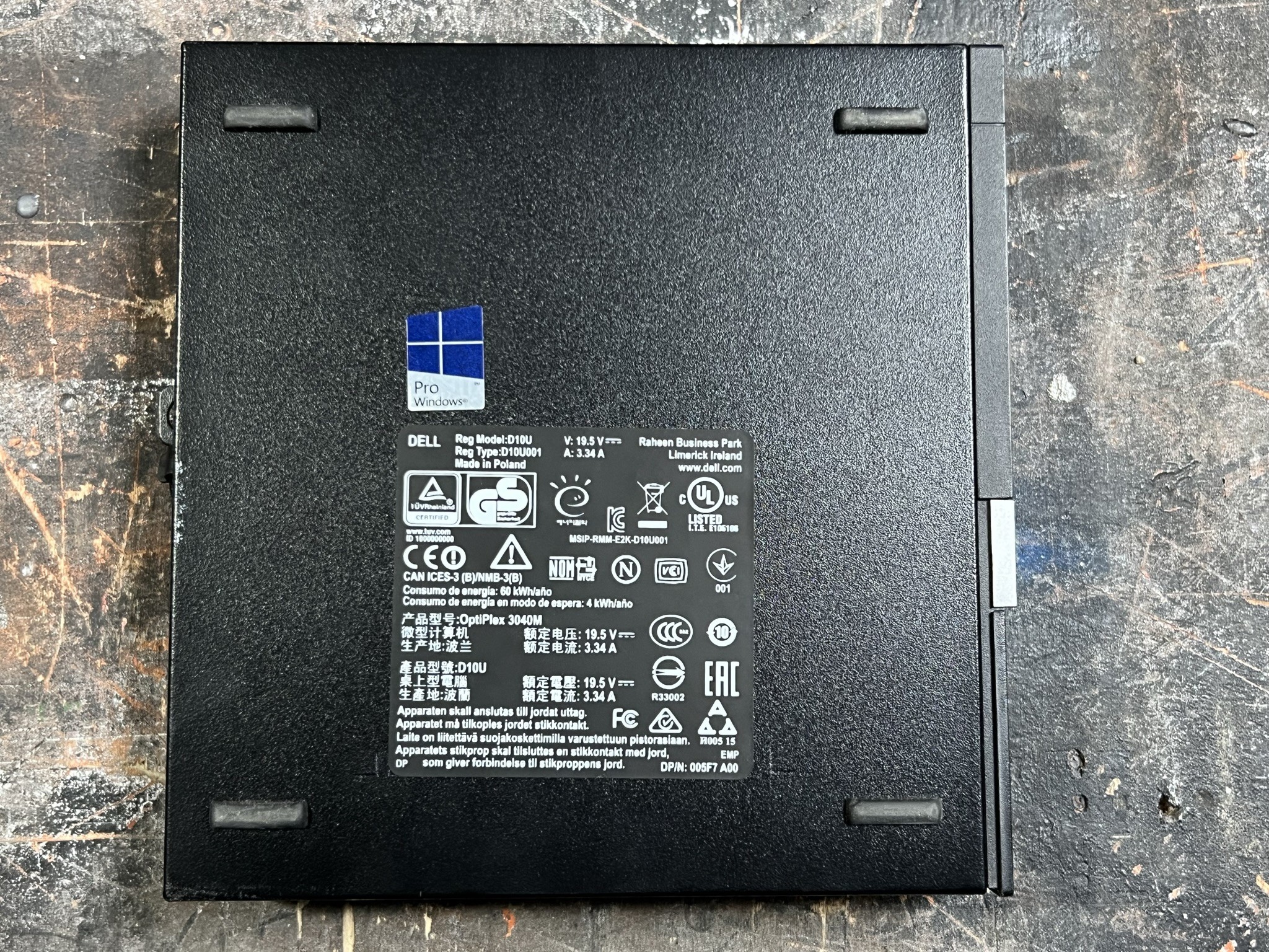 Ordenador Dell Optiplex 3040 I3 3200 Mhz, 500 Gb, 8000 Mb - Imagen 3