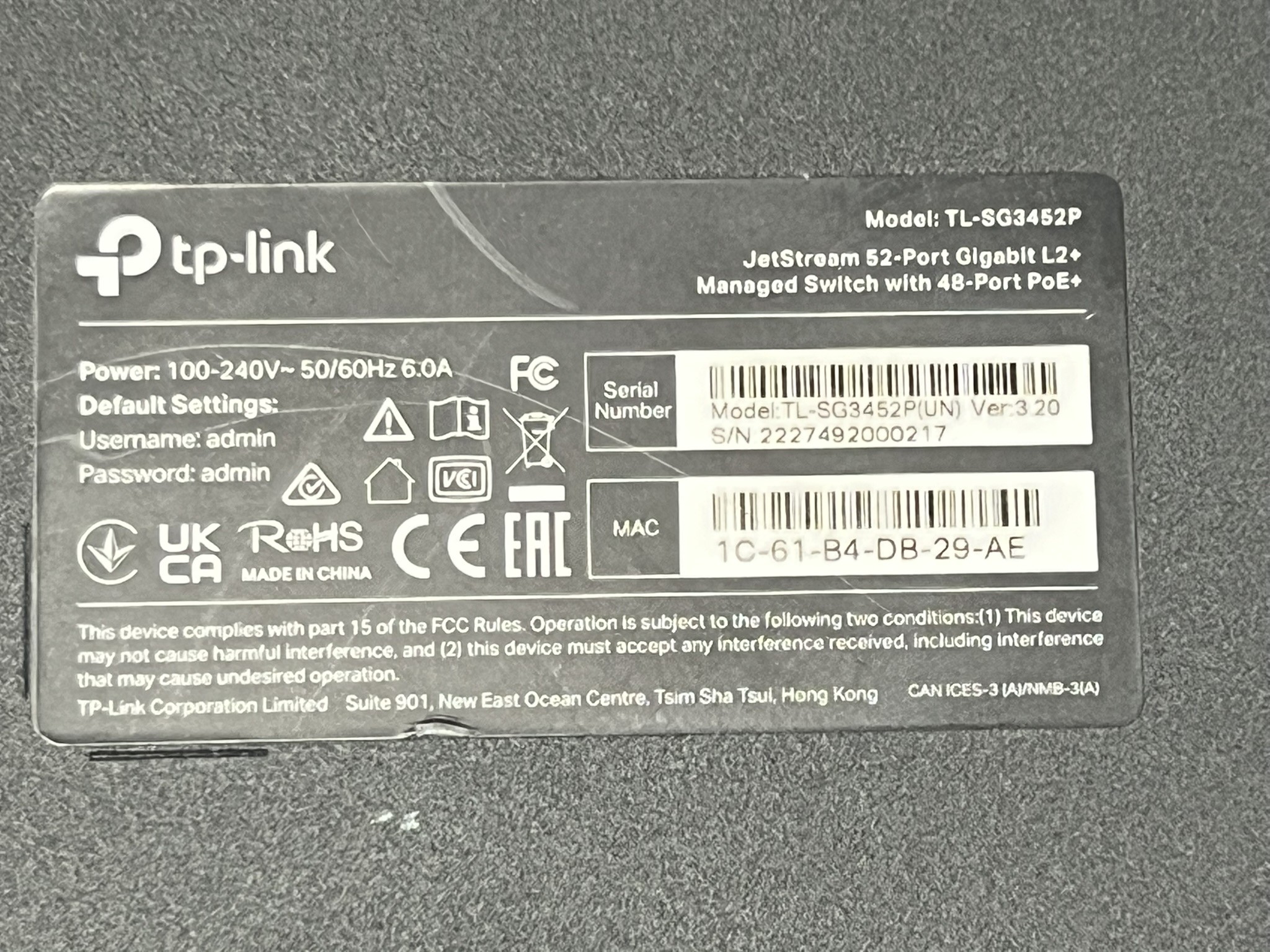 Switch 52 puertos gigabit l2+. gestionado. poe Tp-Link TL-SG3452P - Imagen 4