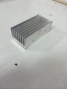 Disipador de aluminio 11,5x5,5x4cm