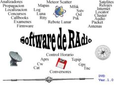 Dvd con Software de RadioAficionado